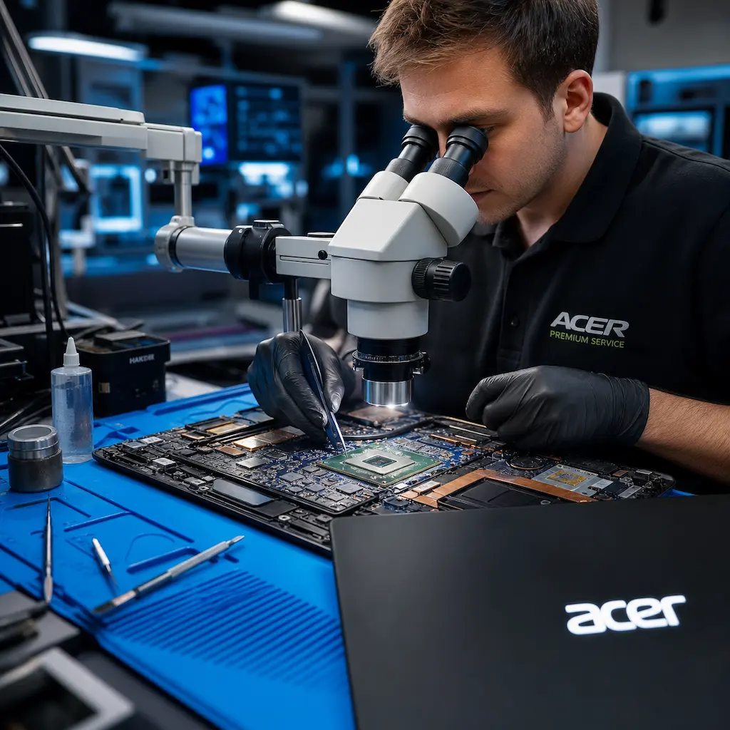 Замена видеокарты ноутбука Acer в Дмитрове