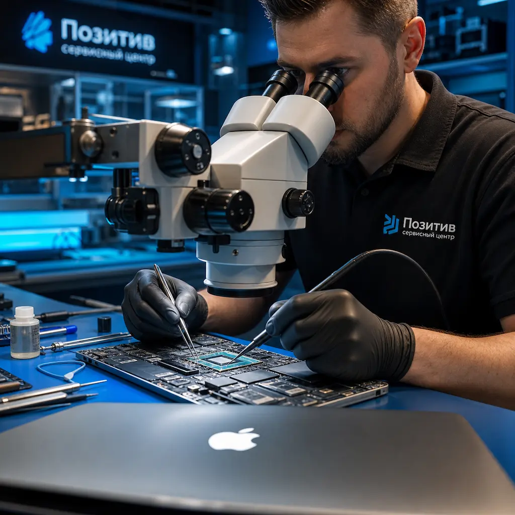Замена видеокарты Apple MacBook в Дмитрове