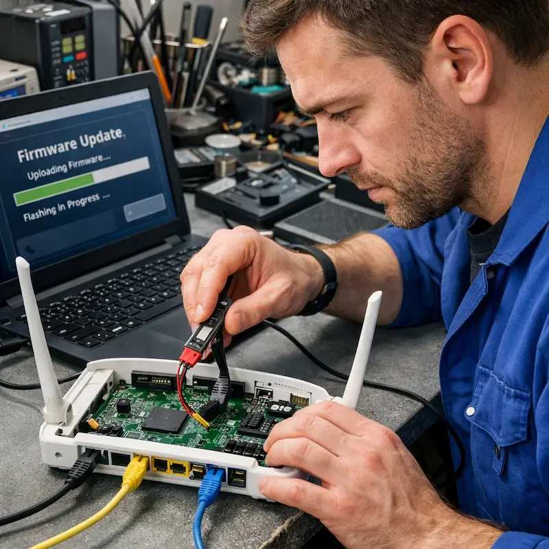 Обновление прошивки роутера в Дмитрове