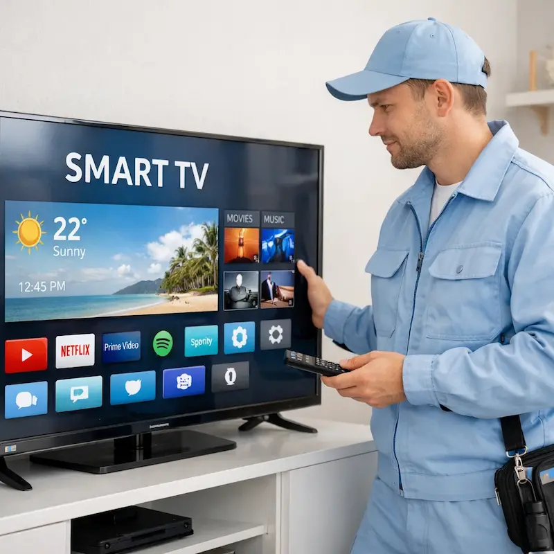 Настройка Smart TV в Дмитрове