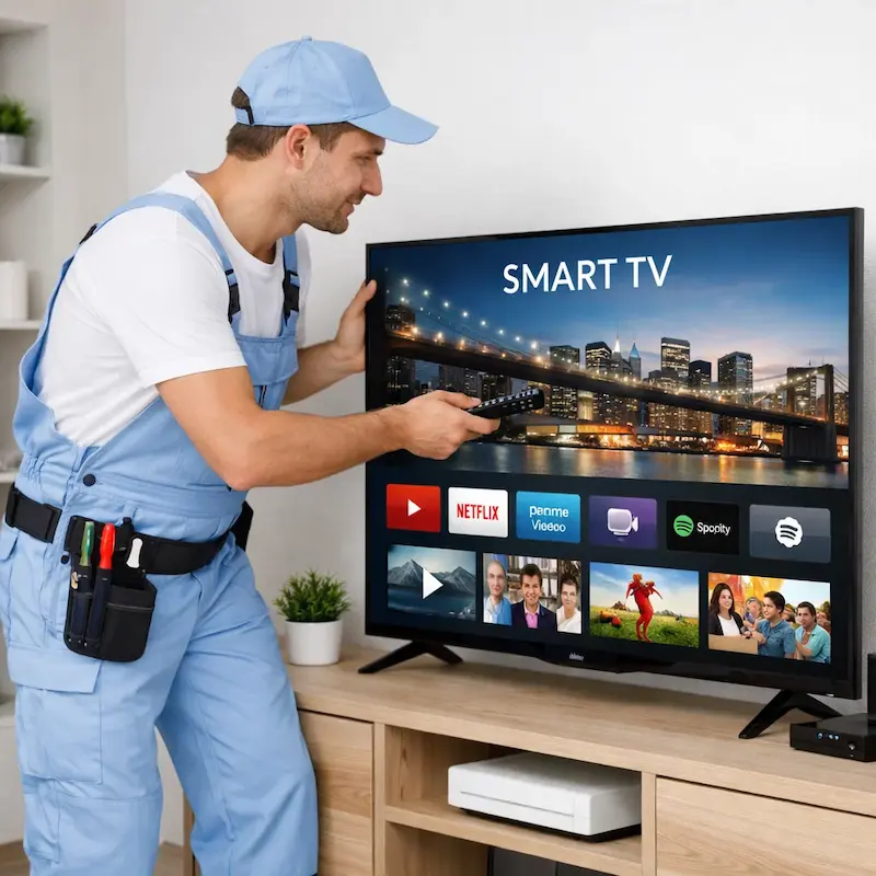 Как вызвать мастера для настройки Smart TV в Дмитрове