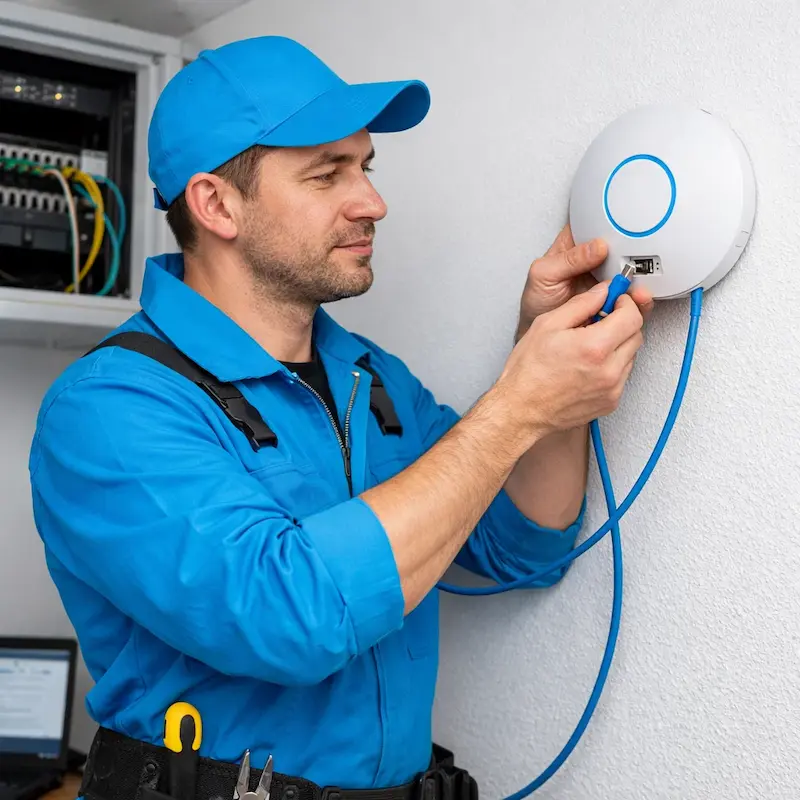 Подключение точки доступа в Дмитрове