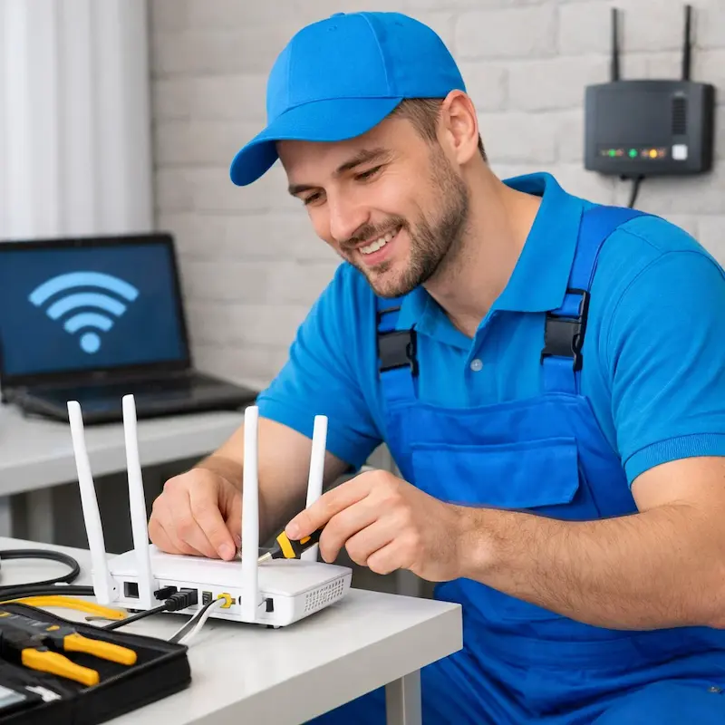 Настройка Wi - Fi в Дмитрове