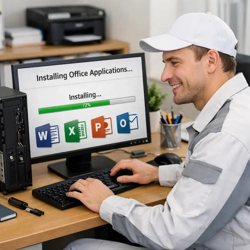 Установка и настройка программ на компьютере в Дмитрове