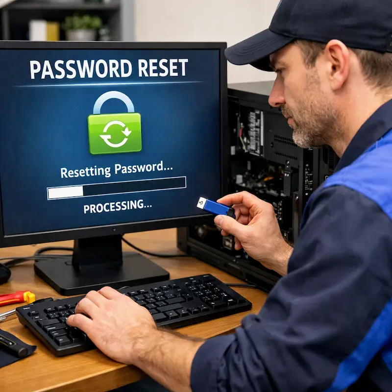 Удаление пароля на компьютере в Дмитрове