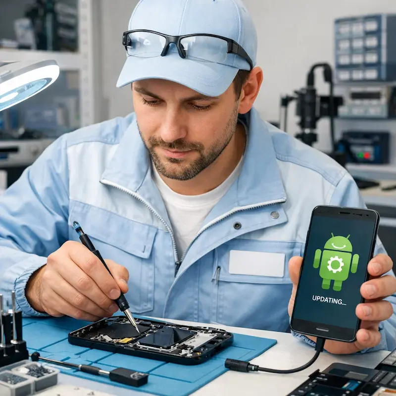 Настройка системы Android в Дмитрове